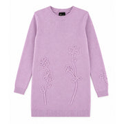 Robe Tricot Jardin D'amour 2-8ans-Chat Botte-Lilas-2-CHI-2262453C-LIL-CLÉMENT