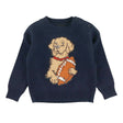Pull Tricot Chien Recrue 3-24mois-Chat Botte-Marine-3 m-CHI-2264429C-CLÉMENT