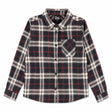 Chemise Carreaux Recrue 2-8ans-Chat Botte-Marine-2-CHI-2265432C-CLÉMENT