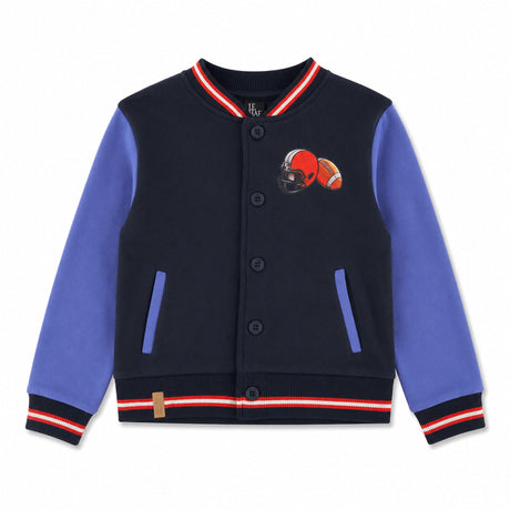 Veste Varsity Recrue 2-8ans-Chat Botte-Marine-2-CHI-2265433C-CLÉMENT