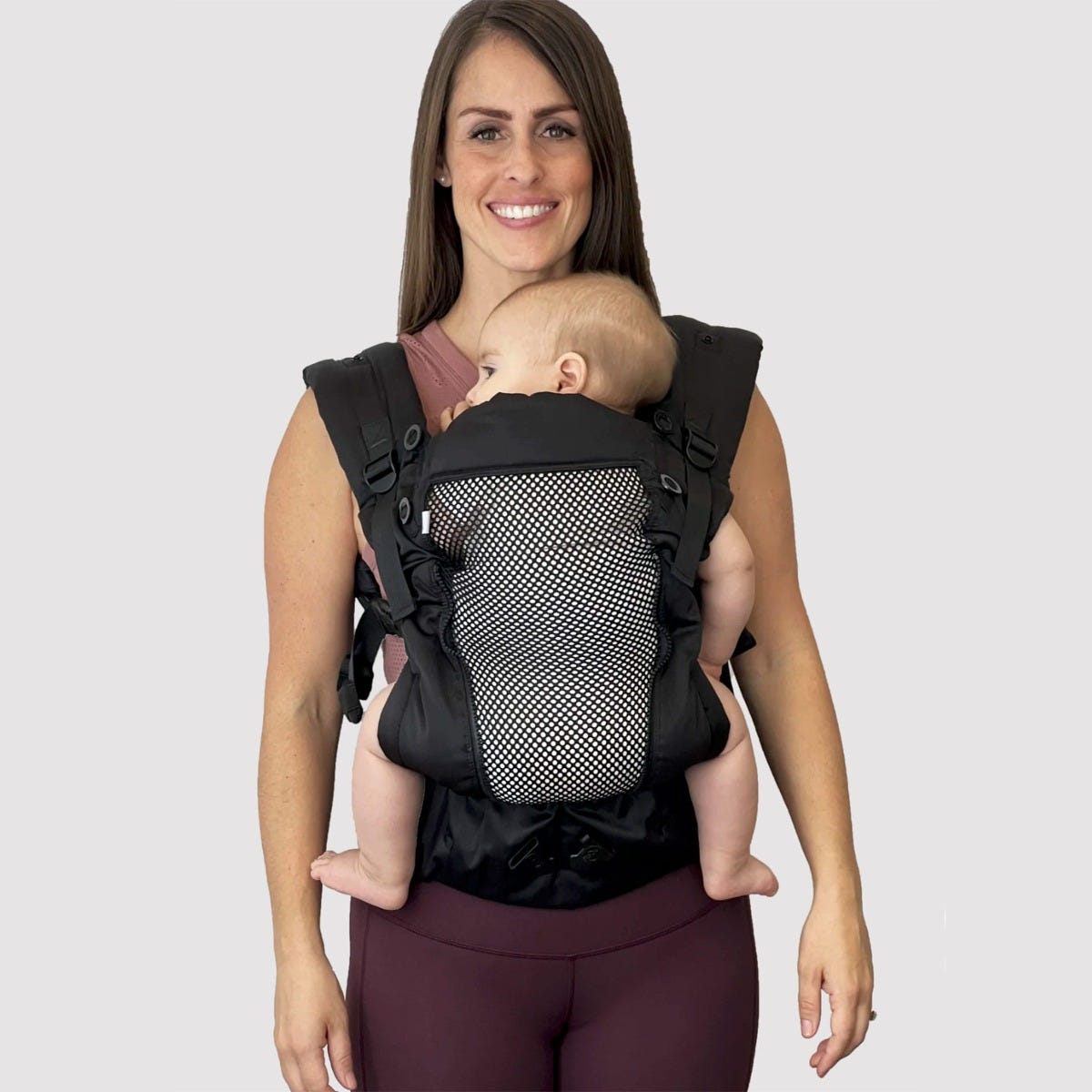 EvöAir Baby Carrier 0-36months - Black – CLÉMENT
