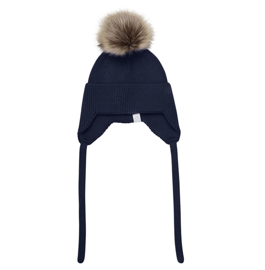 Tuque Tricot Pompon 6-24mois