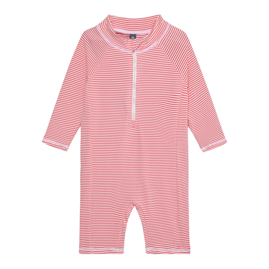 Maillot UV Rayé 9-18mois-Color Kids-Fuchsia-9 m-CLO-720303-4024-CLÉMENT