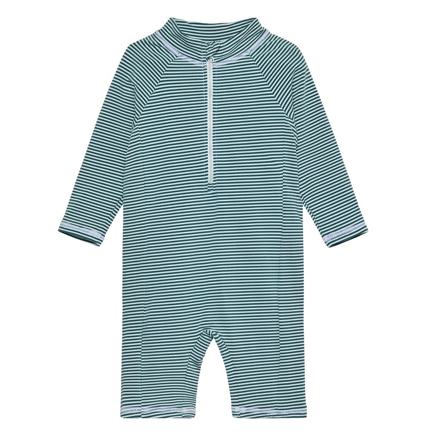 Maillot UV Rayé 9-18mois-Color Kids-Sarcelle-9 m-CLO-720303-9917-CLÉMENT