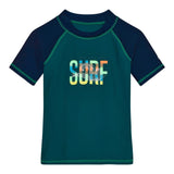 T-shirt Maillot Surf 2-12ans-Color Kids-Sarcelle-2-CLO-720383-9917-CLÉMENT