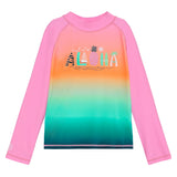 T-shirt Maillot Aloha 2-12ans-Color Kids-Rose-2-CLO-720385-5708-CLÉMENT