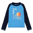 T-shirt Maillot Sun 2-12ans-Color Kids-Bleu-2-CLO-720385-7553-CLÉMENT