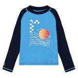 T-shirt Maillot Sun 2-12ans-Color Kids-Bleu-2-CLO-720385-7553-CLÉMENT