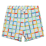 Maillot Short Carreaux 2-8ans-Color Kids-Blanc-2-CLO-720397-1161-CLÉMENT