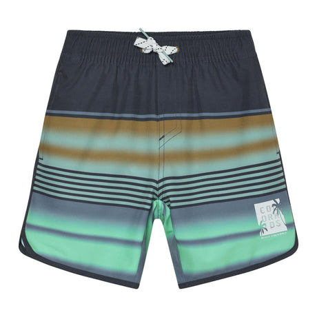 Maillot Short Rayé 4-12ans-Color Kids-Charcoal-4-CLO-720401-2909-CLÉMENT