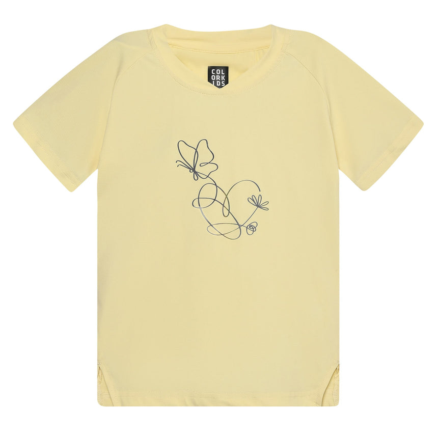 T-shirt Imprimée Reflex 4-18ans-Color Kids-Jaune-4-CLO-742650-3826-CLÉMENT