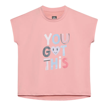 T-shirt You Got This 4-18ans-Color Kids-Rose-4-CLO-742659-4197-CLÉMENT
