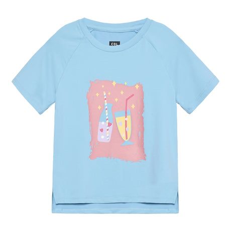 T-shirt Breuvages 4-18ans-Color Kids-Bleu-4-CLO-742660-7024-CLÉMENT