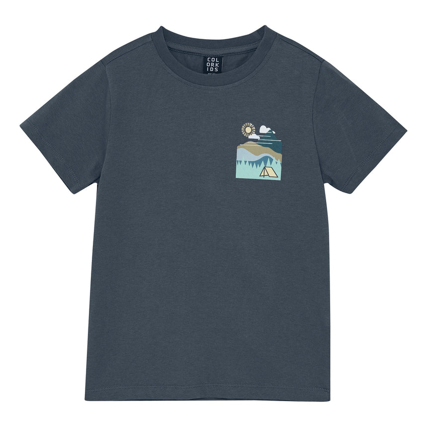 T-shirt Horizon 4-8ans-Color Kids-Charcoal-4-CLO-742673-1922-CLÉMENT