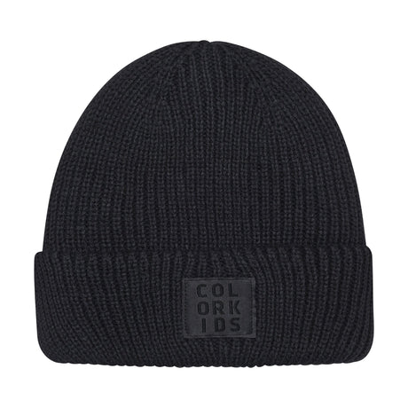 Tuque Tricot Côtelée 3-10ans-Color Kids-Noir-3-6 ans-CLO-742985-CLÉMENT