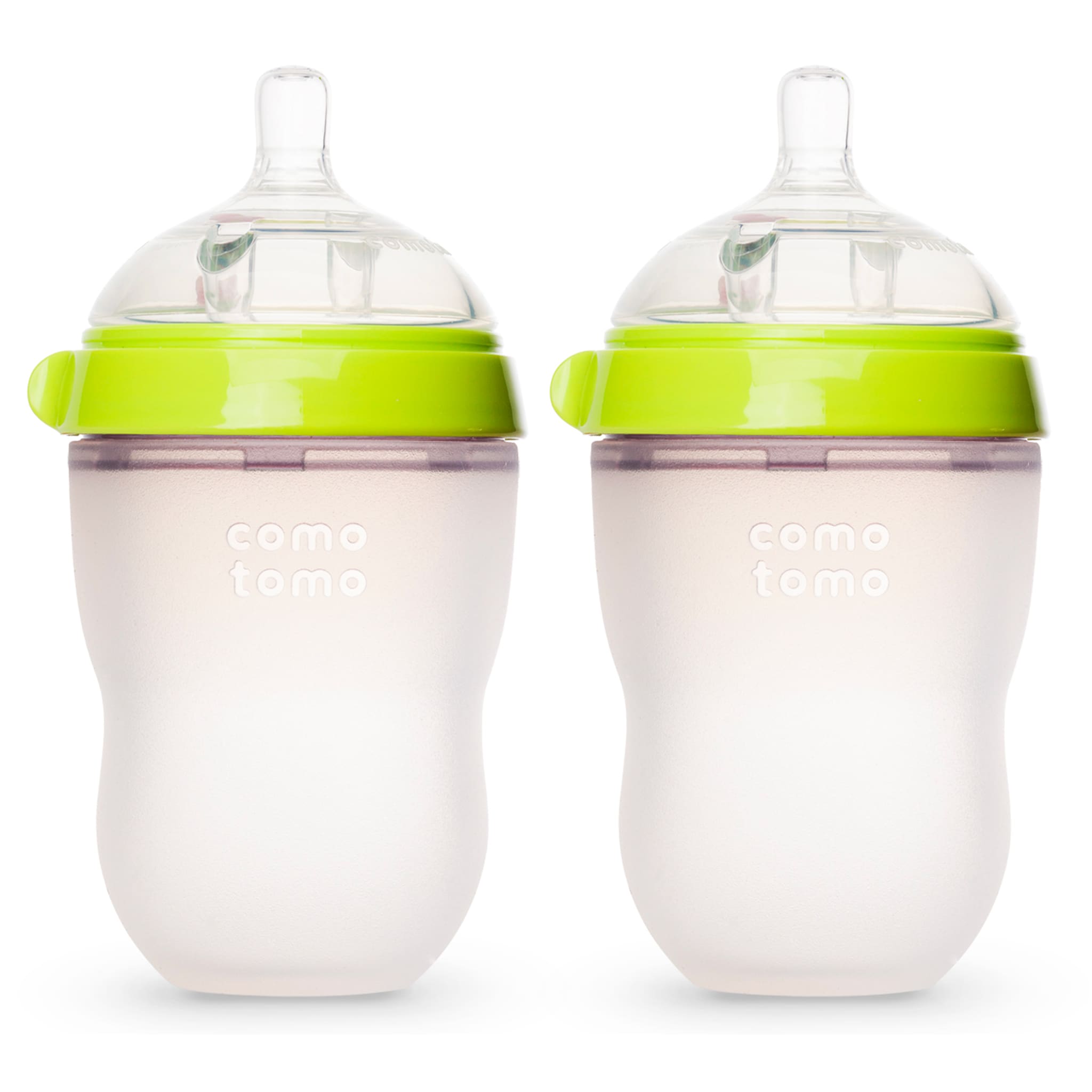 その他 baby bottle Squeezable Natural Flowing Bottle 8oz Set of 2 - Green – CLÉMENT