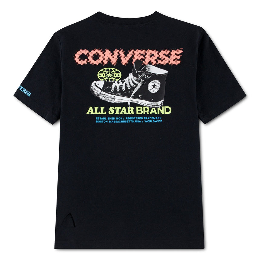 T-shirt Sneaker Texturé 8-16ans-Converse-CO2-9CH933-023-CLÉMENT