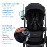 Oxford Stroller + Mico Luxe+ Car Seat - Black