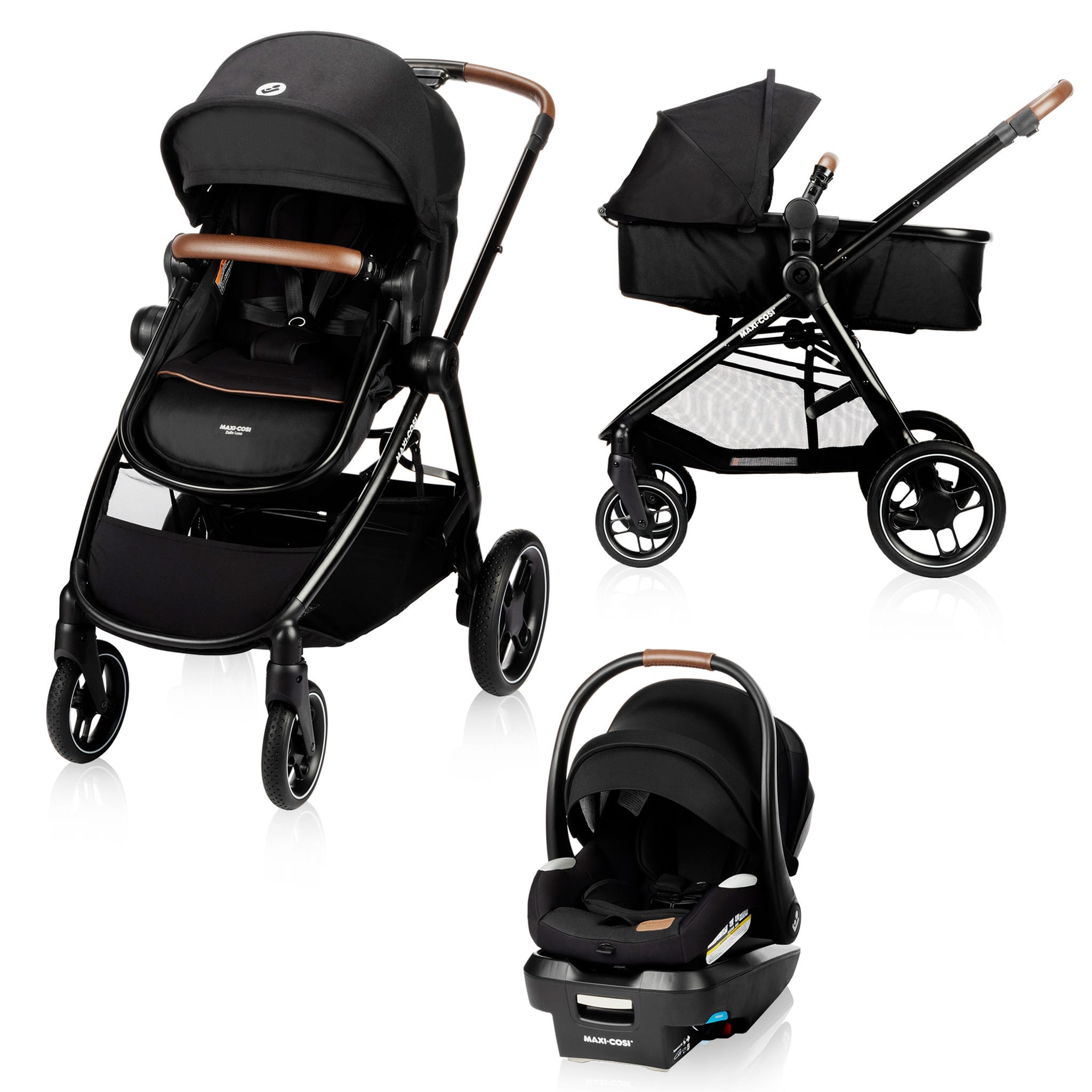 Yourelia　③ Zelia Luxe 5-in-1 Modular Travel System - Basalt Black – CLÉMENT