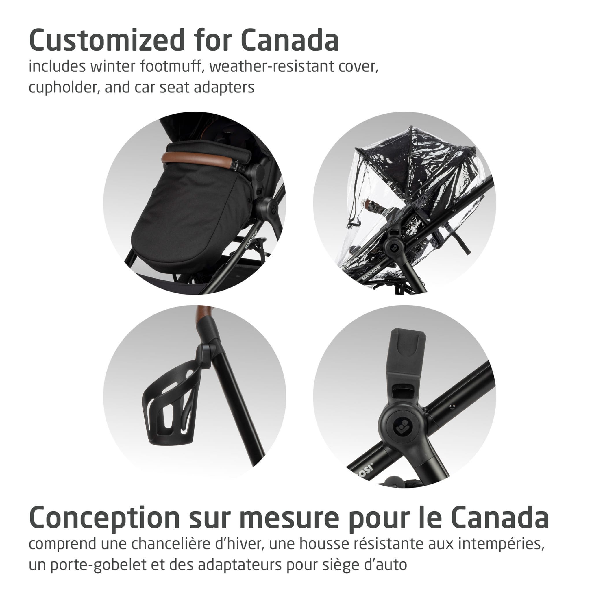 Zelia Luxe 5-in-1 Modular Travel System - Basalt Black – CLÉMENT