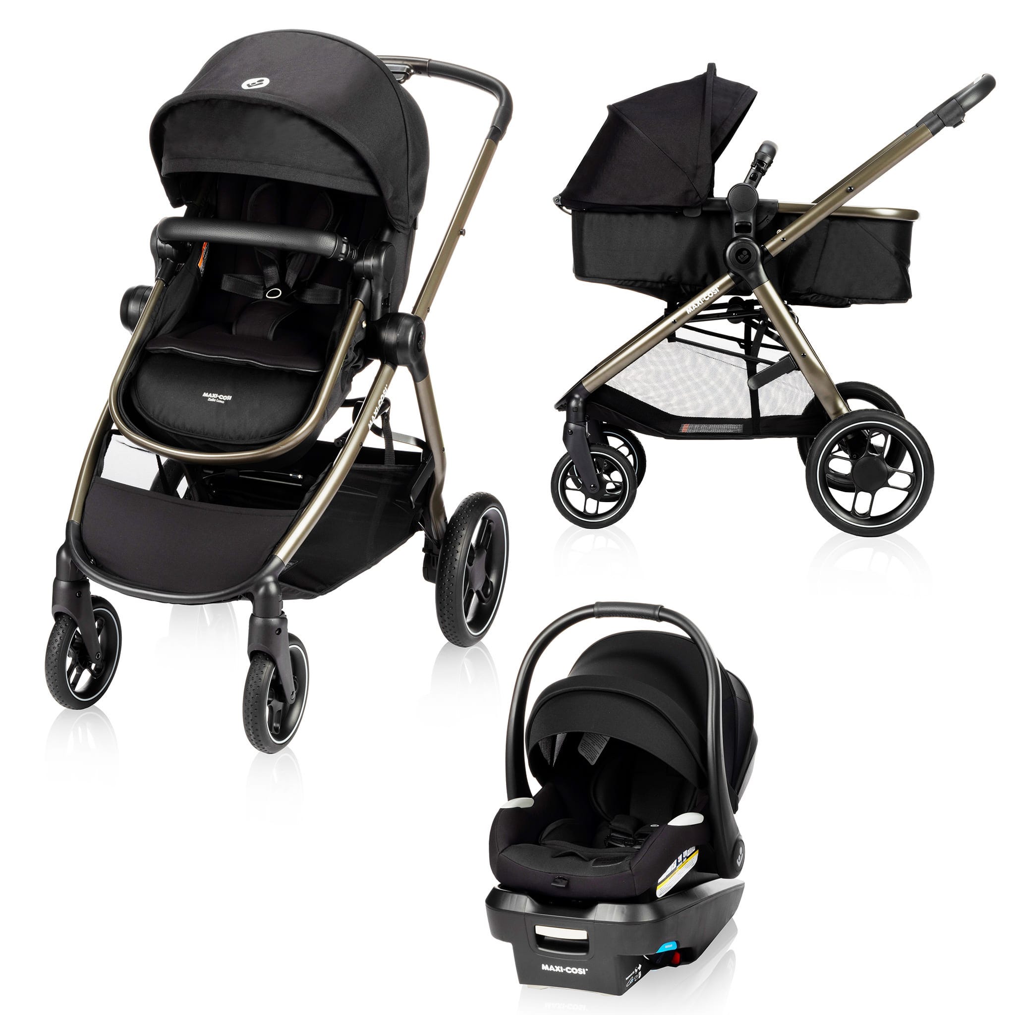 セメンザル　CONAPIDIL スーパージェクション Zelia Luxe 5-in-1 Modular Travel System - New Hope Black – CLÉMENT