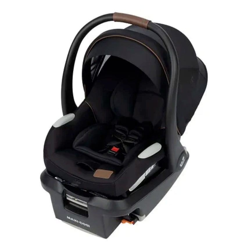 Oxford Stroller + Mico Luxe+ Car Seat - Black