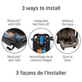 Mico Luxe+ Car Seat - Designer Black