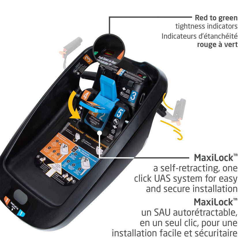 Mico Luxe+ Car Seat - Designer Black