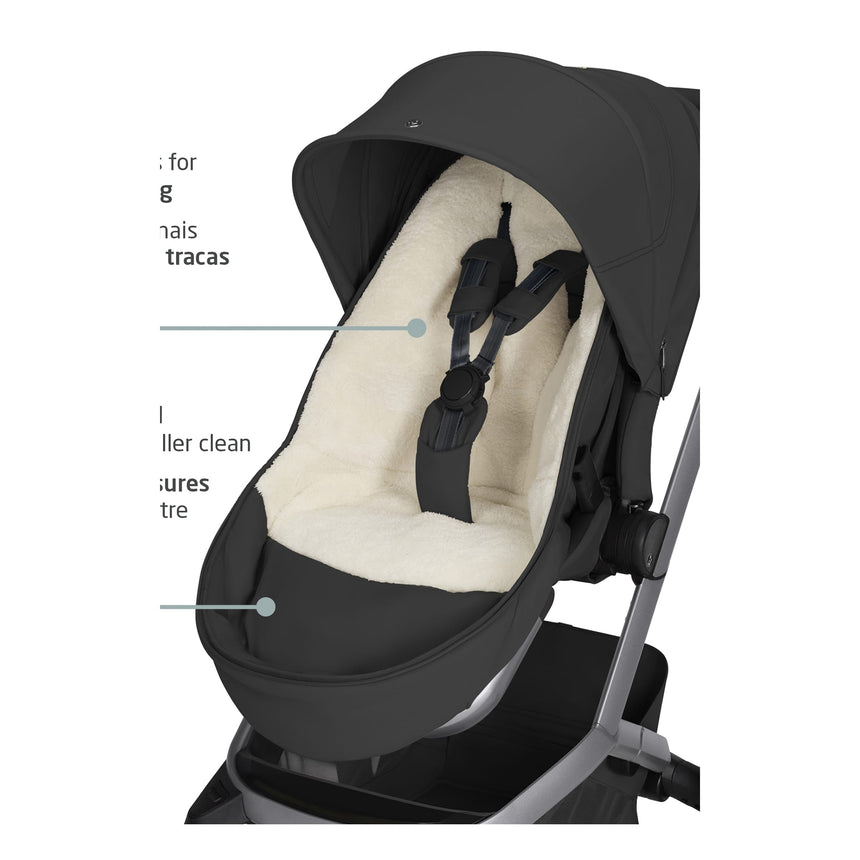 Chancelière 2-en-1 - Onyx Noir-Maxi-Cosi-COS-32281COYB-CLÉMENT