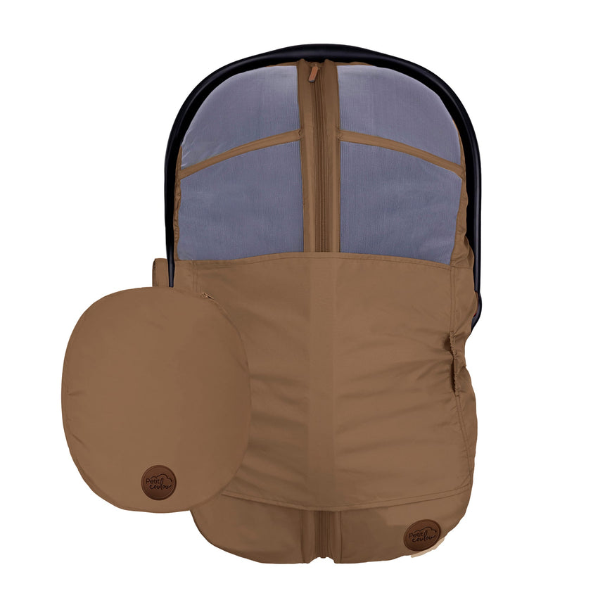 Housse pour Siège d'auto Été - Noisette-Petit Coulou-COU-PCE7211-CLÉMENT