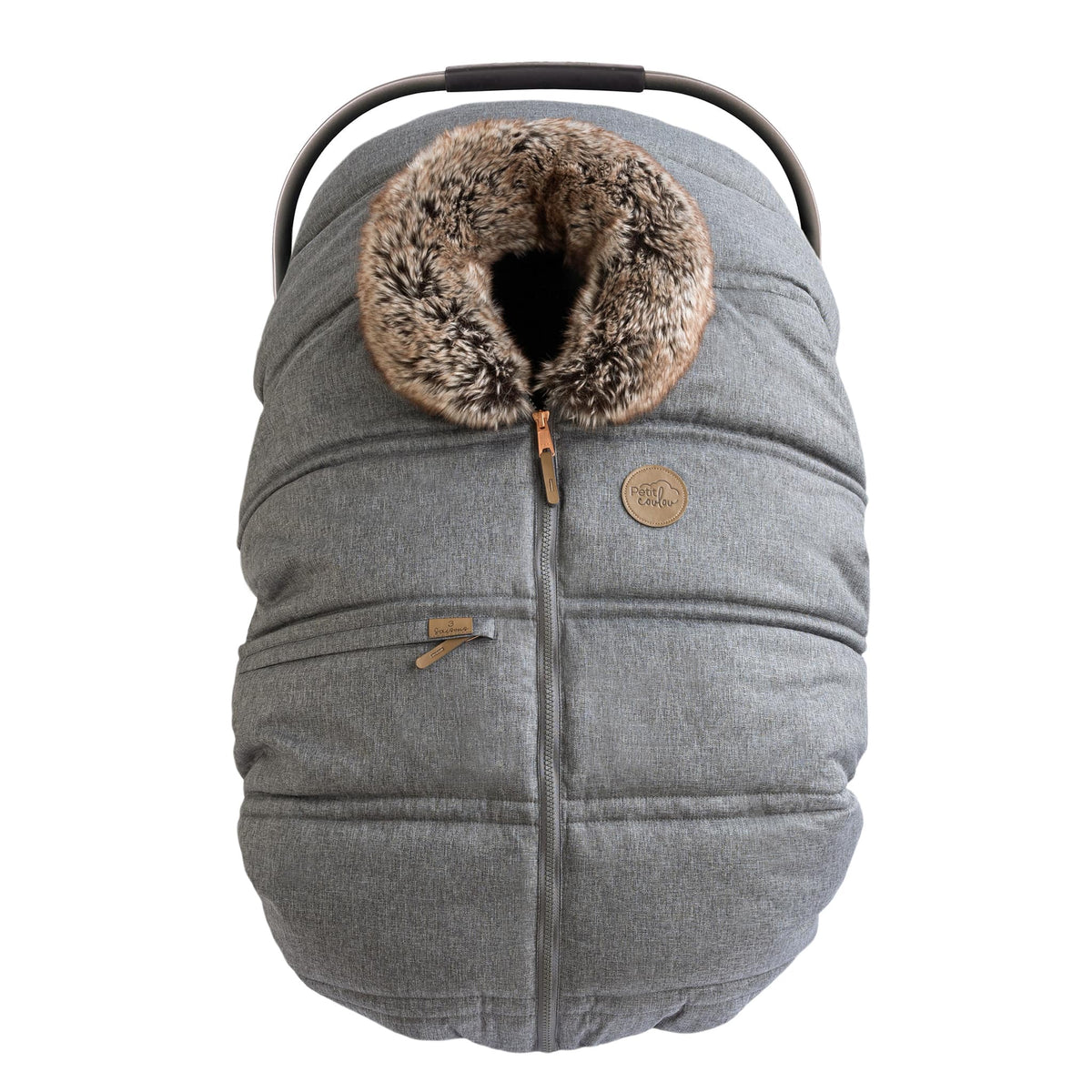 Housse de Siège d'Auto 3 Saisons - Graphite