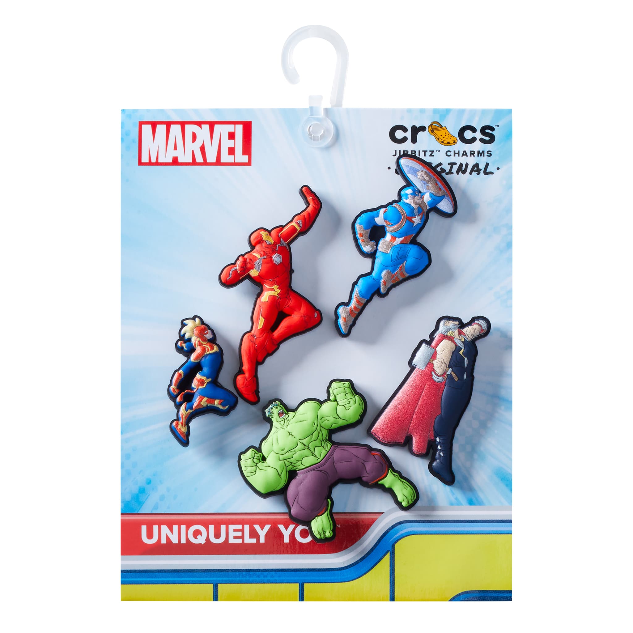 Avengers 5-Pack Jibbitz – CLÉMENT