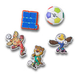 Paquet de 5 Jibbitz FIFA 2026