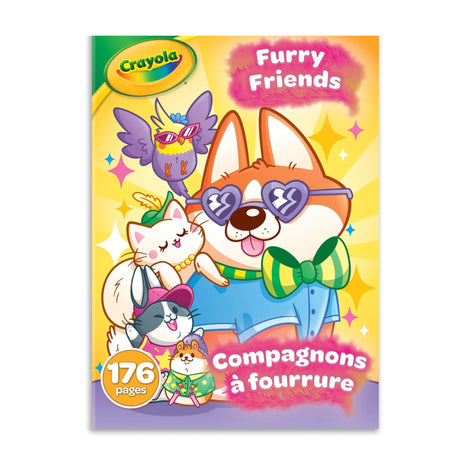 Coloriage Compagnons À Fourrure-Crayola-CRL-61-0546-CLÉMENT