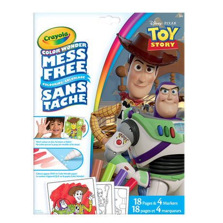 Ensemble De Coloriage Histoire De Jouet-Crayola-CRL-75-4191-CLÉMENT