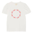 T-shirt Cercle Floral 2-14ans-Creamie-Blanc-2-CRM-823133-5506-CLÉMENT