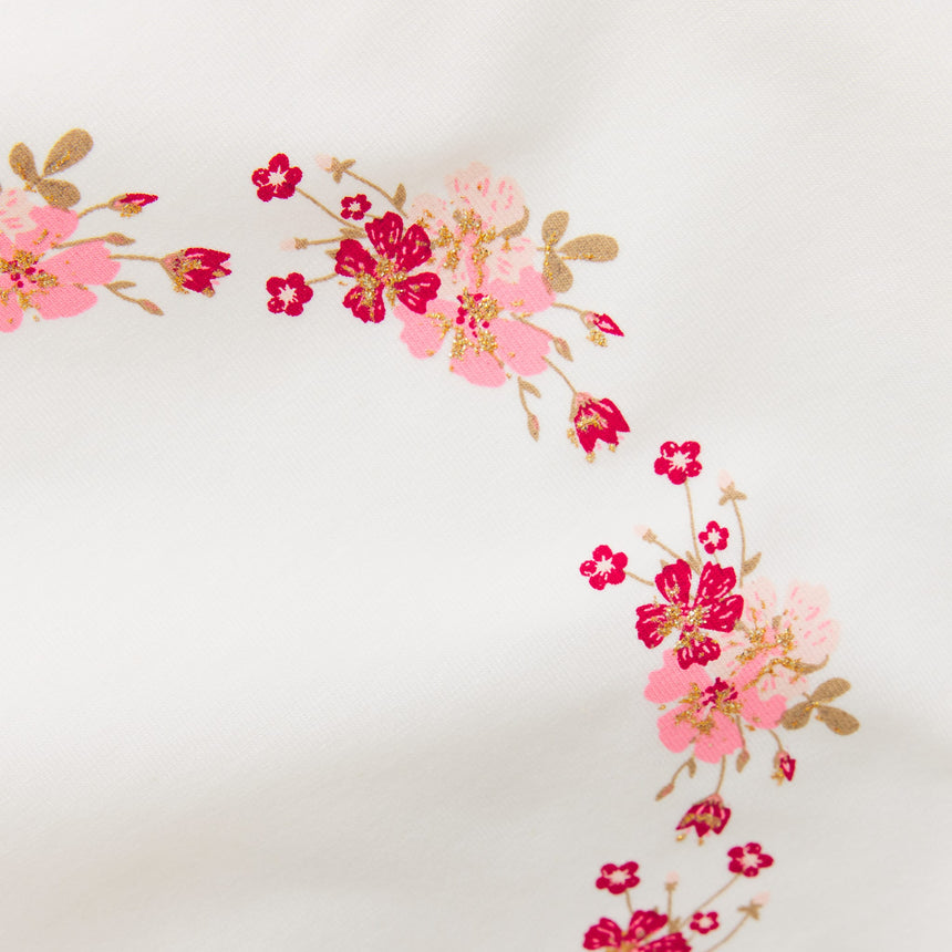 T-shirt Cercle Floral 2-14ans-Creamie-CRM-823133-5506-CLÉMENT