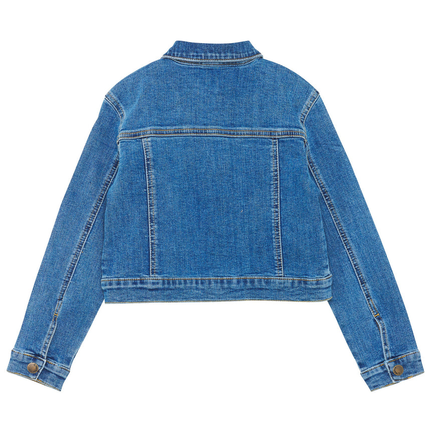 Veste Denim Brillant 7-14ans-Creamie-CRM-823166-7770-CLÉMENT
