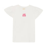 T-shirt Love 2-14ans-Creamie-Blanc-2-CRM-823202-1103-CLÉMENT