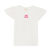T-shirt Love 2-14ans-Creamie-Blanc-2-CRM-823202-1103-CLÉMENT