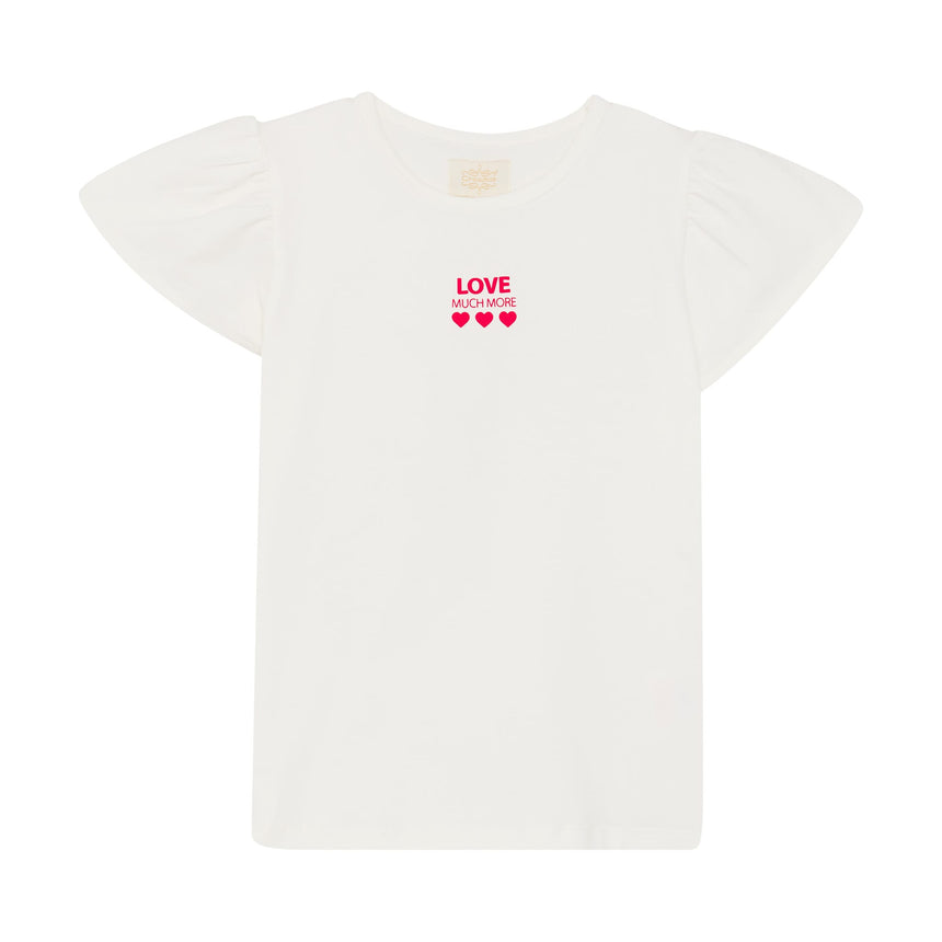 T-shirt Love 2-14ans-Creamie-Blanc-2-CRM-823202-1103-CLÉMENT