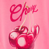 Gilet Ouaté Cerise 4-14ans-Creamie-CRM-823206-5223-CLÉMENT