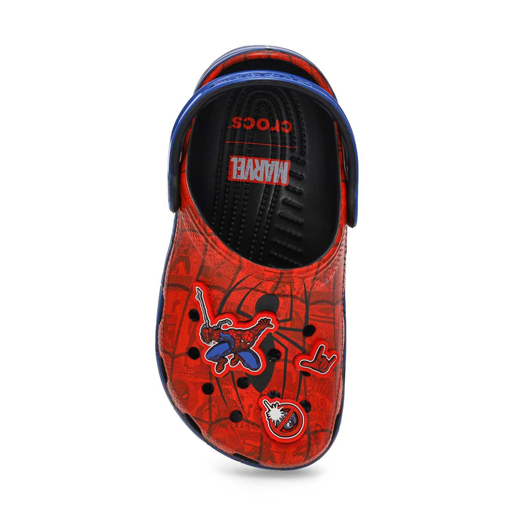 yu＊M Sabot Classique Spider-man Pointures 11-3 - Crocs – CLÉMENT
