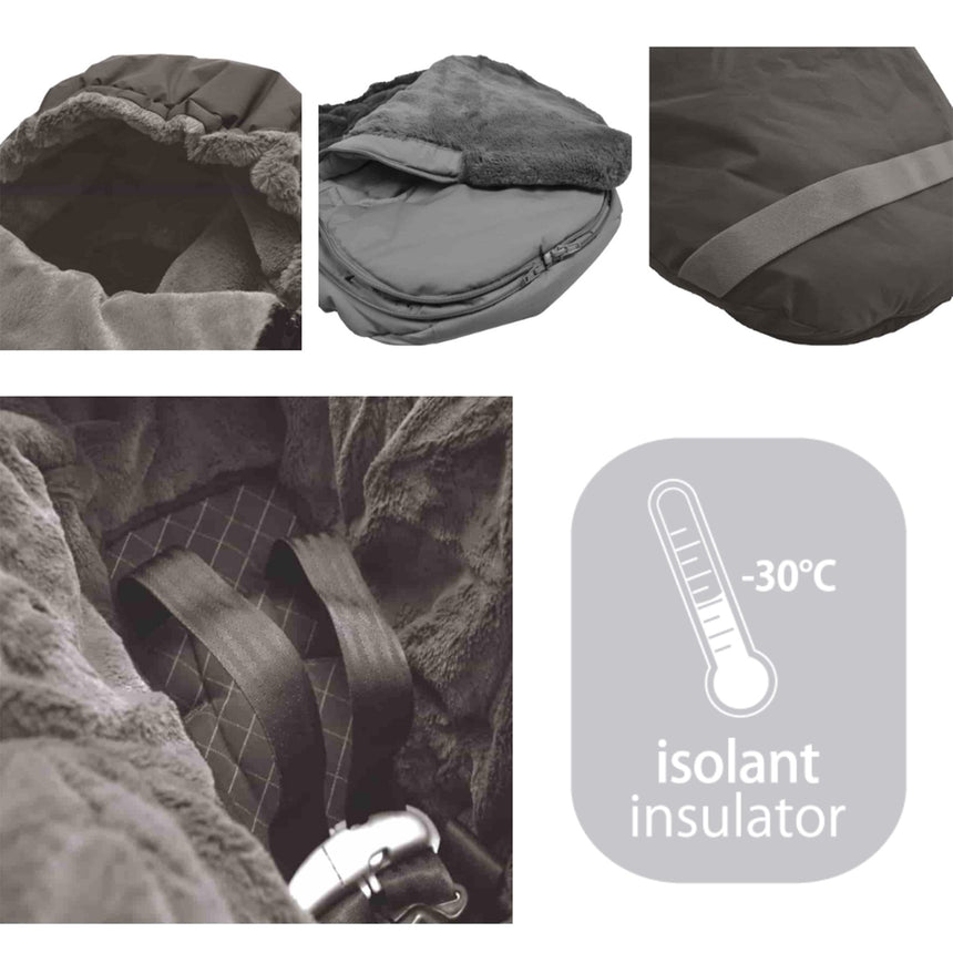 Car Seat Cover - Moka