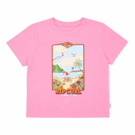 T-shirt Surf Vista 1-8-Rip Curl-Rose-1-2-CUR-059JTE-CLÉMENT