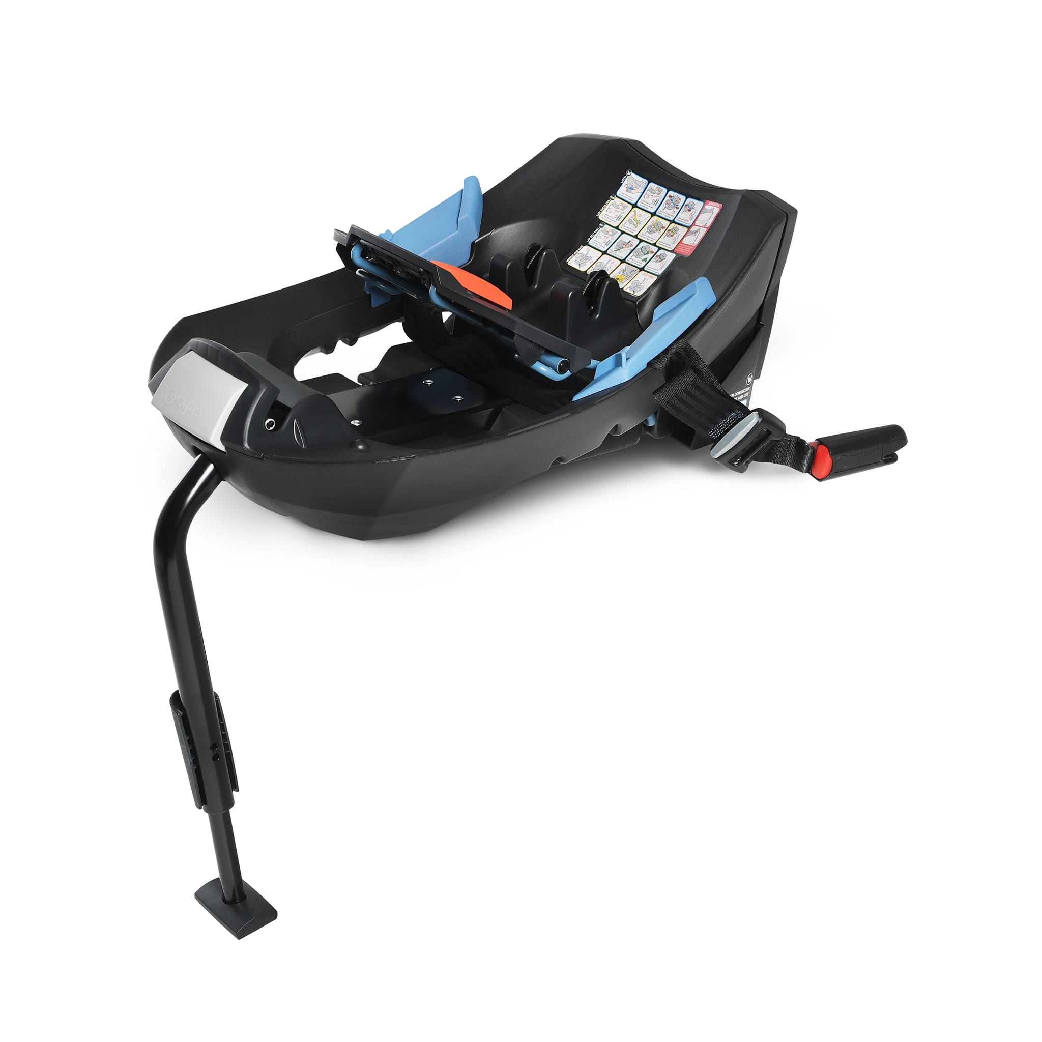 Aton 2 Infant Car Seat with SensorSafe - Lavastone Black