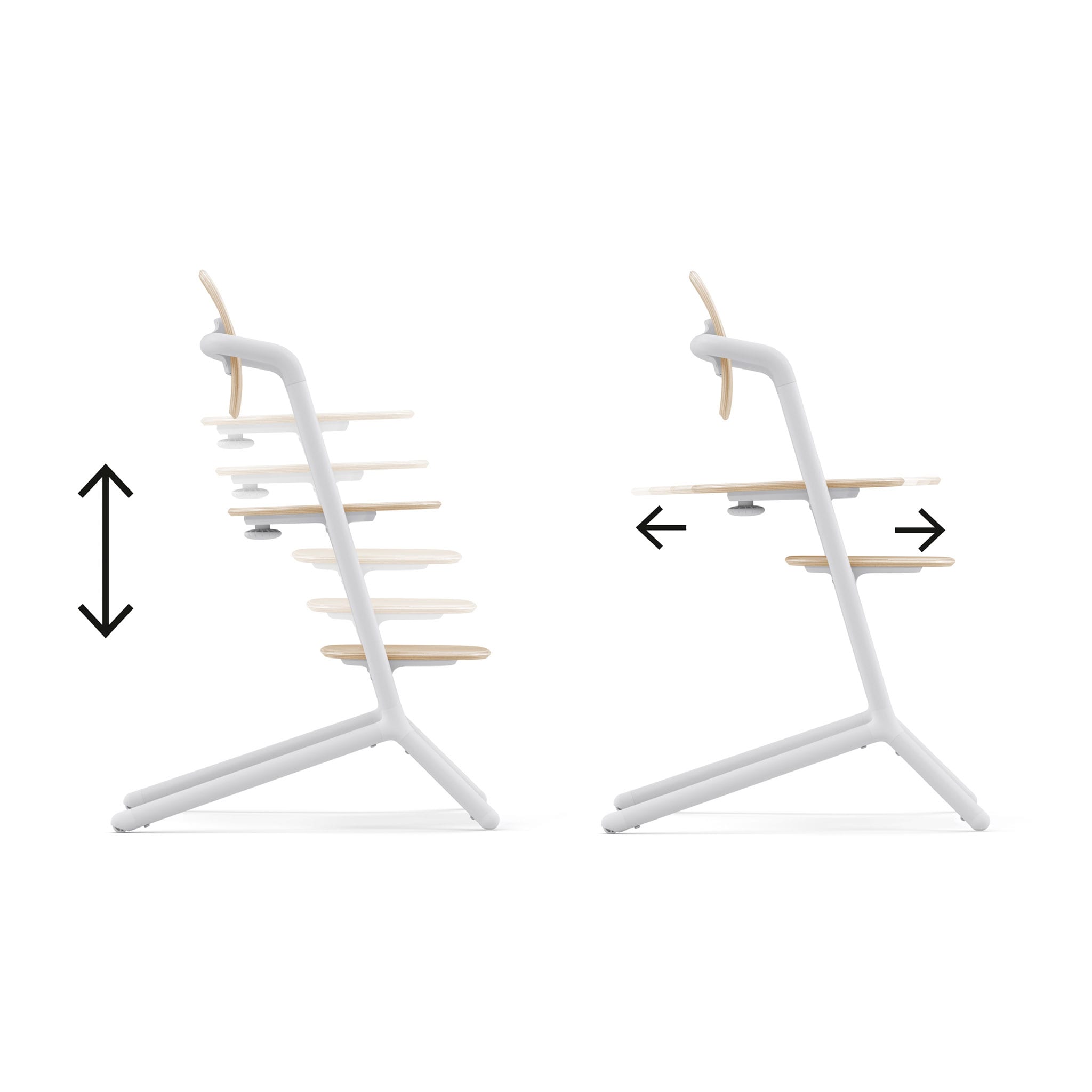 Chaise Haute 3-en-1 Lemo - Sable Blanc - Cybex – CLÉMENT