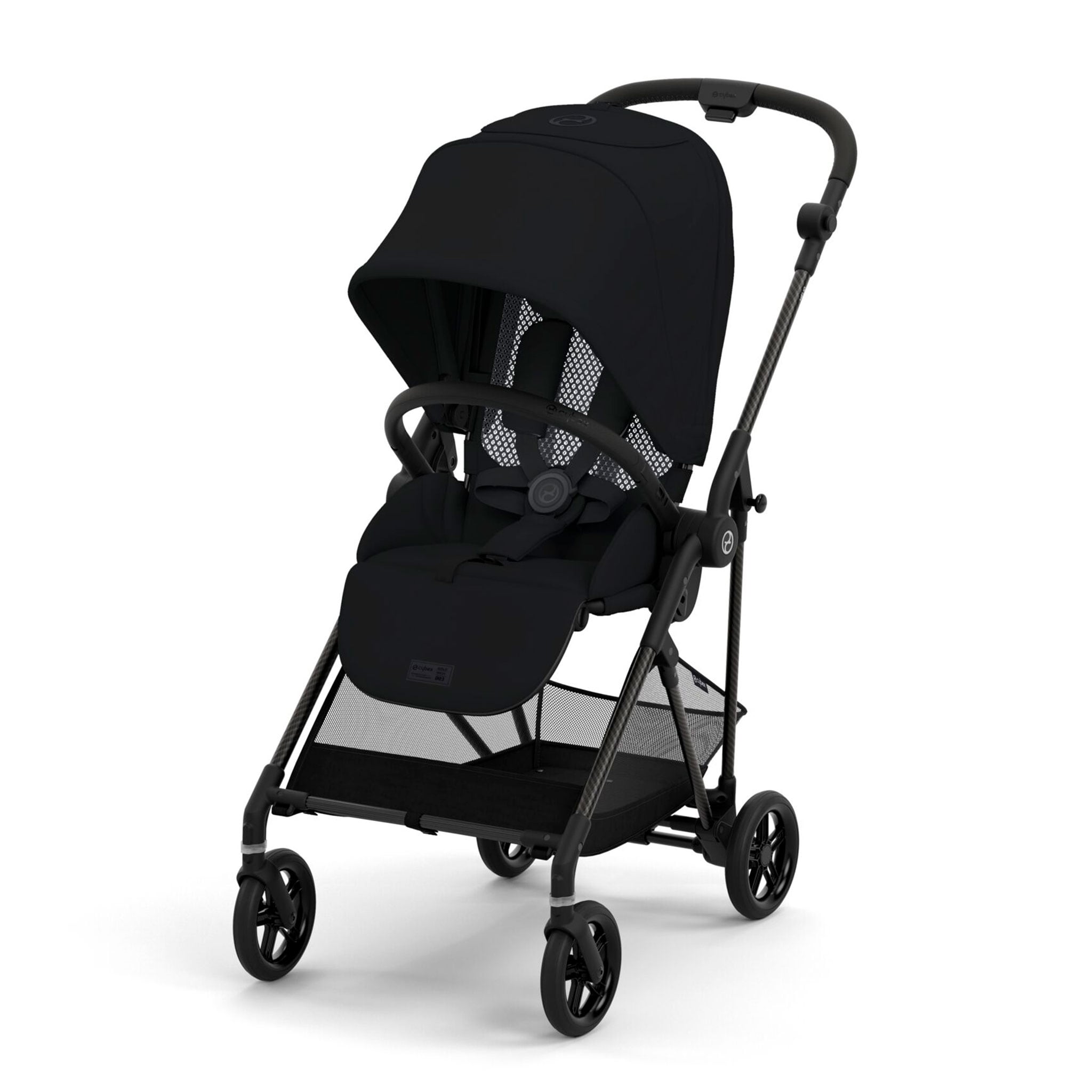 [Cybex MELIO CARBON] 2020年型 ディープブラック Melio Carbon 3 Ultra Lightweight Stroller - Moon Black – CLÉMENT