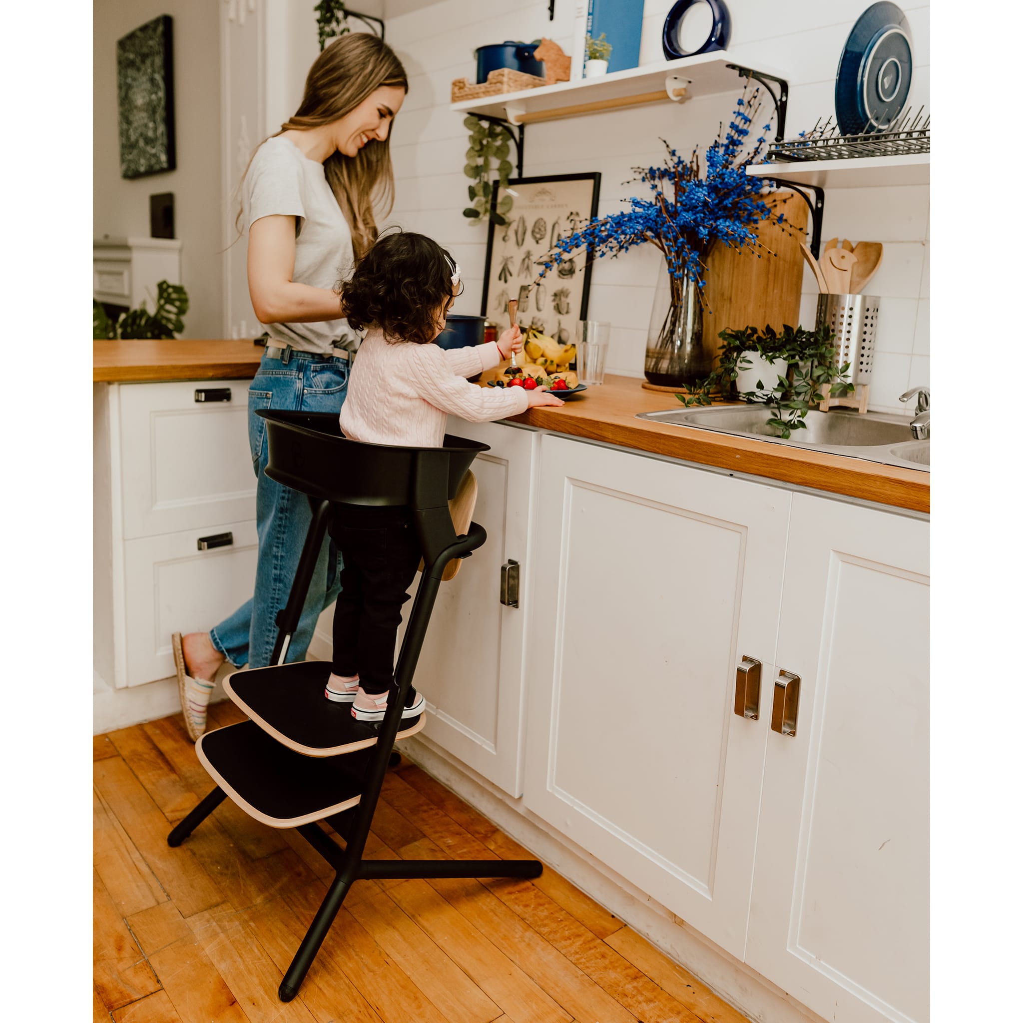 Lemo 3-in-1 High Chair + Training Tower Set – CLÉMENT