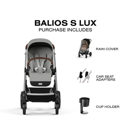 Poussette Balios S Lux - Gris-Cybex-CYB-524001185-CLÉMENT